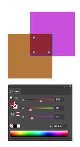 An example of blending with all three colour channels (R, G and B)