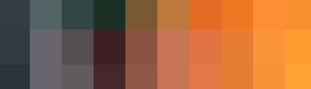 A colourful grid of pixels from a zoomed-in image